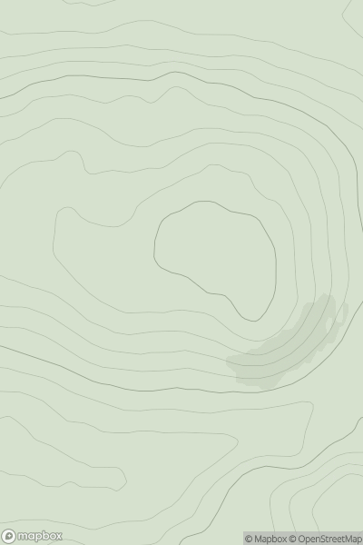 Thumbnail image for Glenshalg Hill [Fraserburgh to the Dee Valley] [NJ597114] showing contour plot for surrounding peak